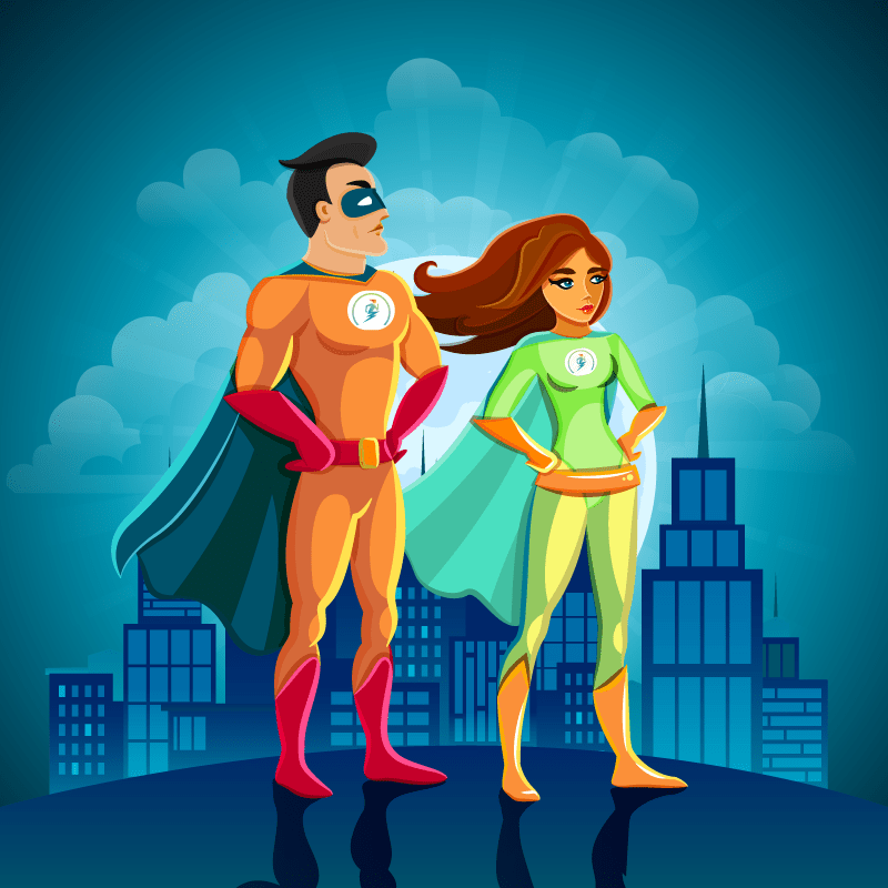 couple-eco-heros-powerangers